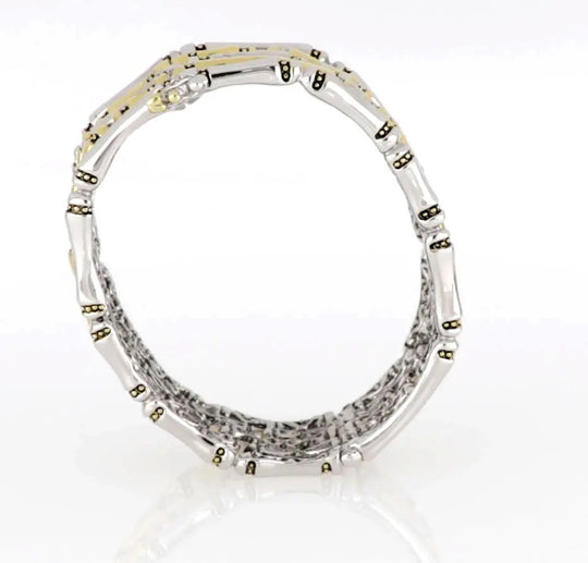 Canias Original Collection - Five-Row Hinged Bangle Bracelet John Medeiros Jewelry Collections