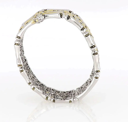 Canias Original Collection - Five-Row Hinged Bangle Bracelet John Medeiros Jewelry Collections
