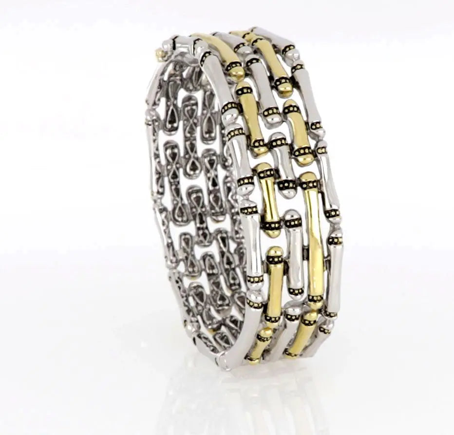 Canias Original Collection - Five-Row Hinged Bangle Bracelet John Medeiros Jewelry Collections