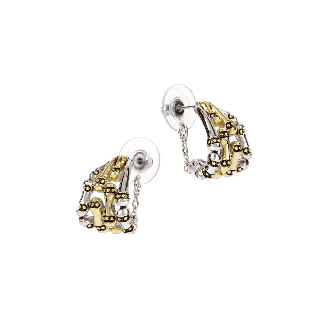 Canias Original Collection - Safety Chain Earrings John Medeiros Jewelry Collections