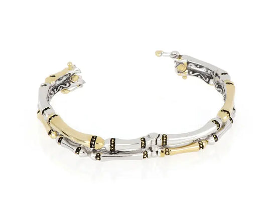 Canias Original Collection - Two-Row Hinged Bangle Bracelet John Medeiros Jewelry Collections