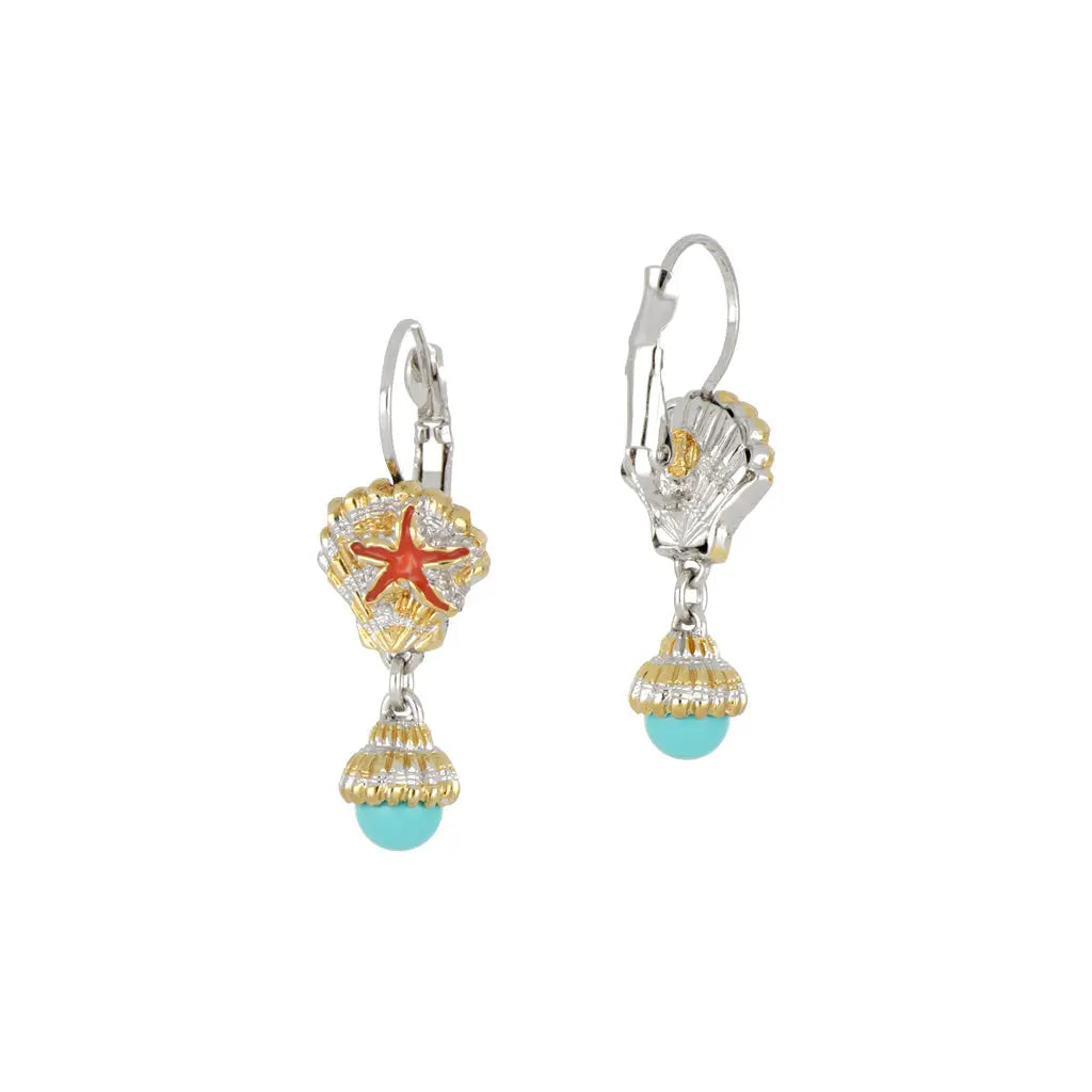 Caraíba Collection - Shell French Wire Earrings John Medeiros Jewelry Collections