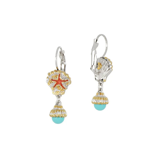 Caraíba Collection - Shell French Wire Earrings John Medeiros Jewelry Collections