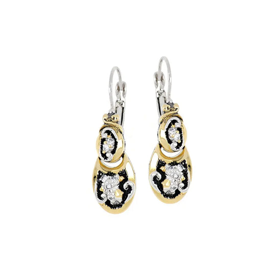Carvão Lava Collection - French Wire Earrings John Medeiros Jewelry Collections