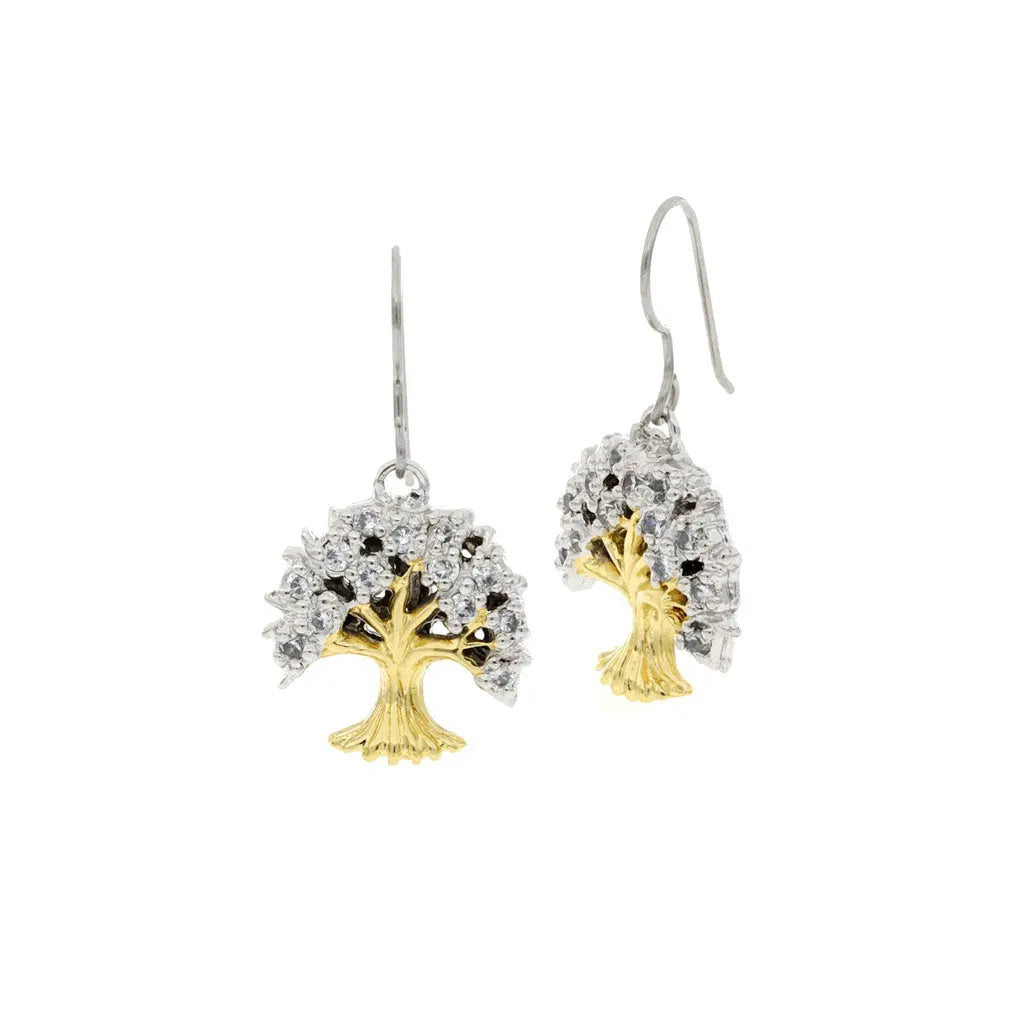 Celebration Collection - Cubic Zirconia Tree of Life Earrings John Medeiros Jewelry Collections