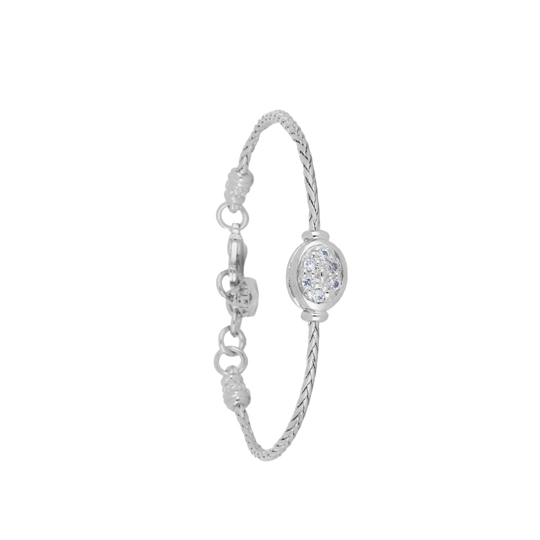 Celebration Collection Oval Shaped Pavé Single Strand Bracelet John Medeiros Jewelry Collections