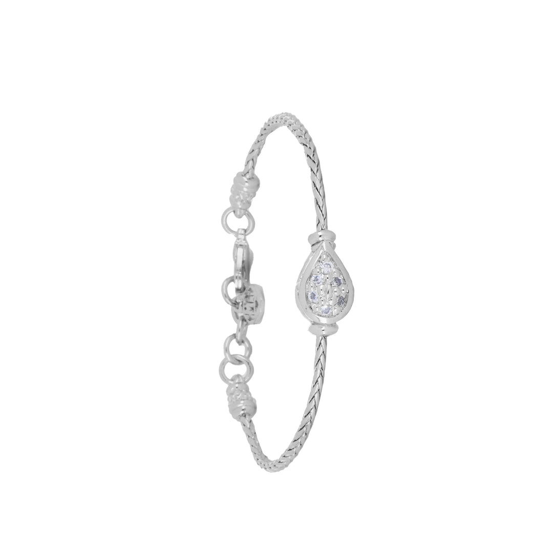 Celebration Collection Pear Shaped Pavé Single Strand Bracelet John Medeiros Jewelry Collections
