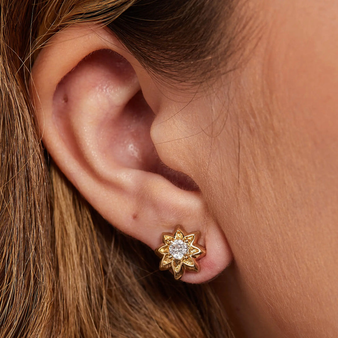Celebration Petite Pavé - Star Pavé Post Earrings John Medeiros Jewelry Collections