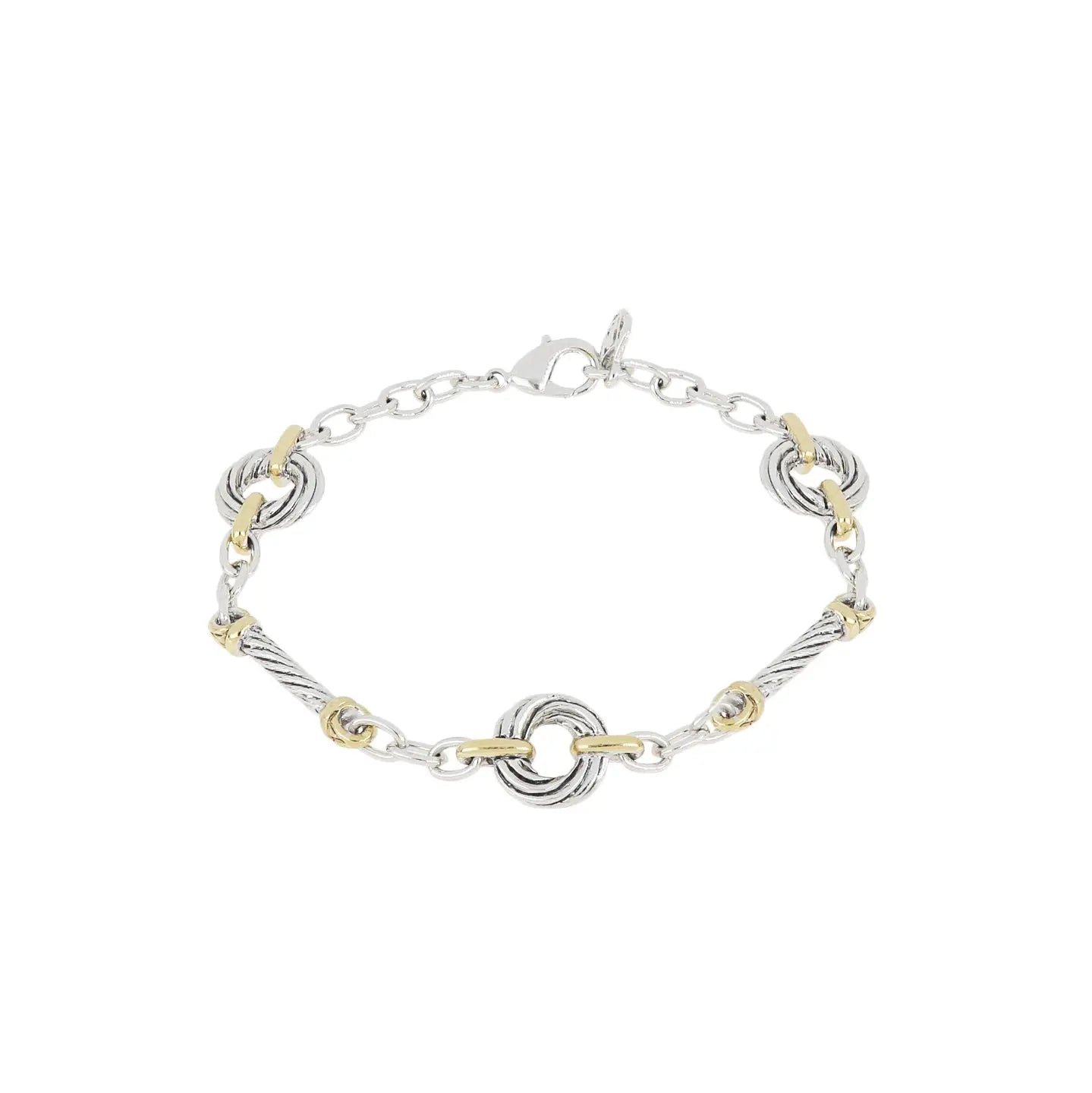 アクセサリー CETACEA BONE BRACELET 22cm Shop Byzantine Chain Bracelet - Silver | 7879