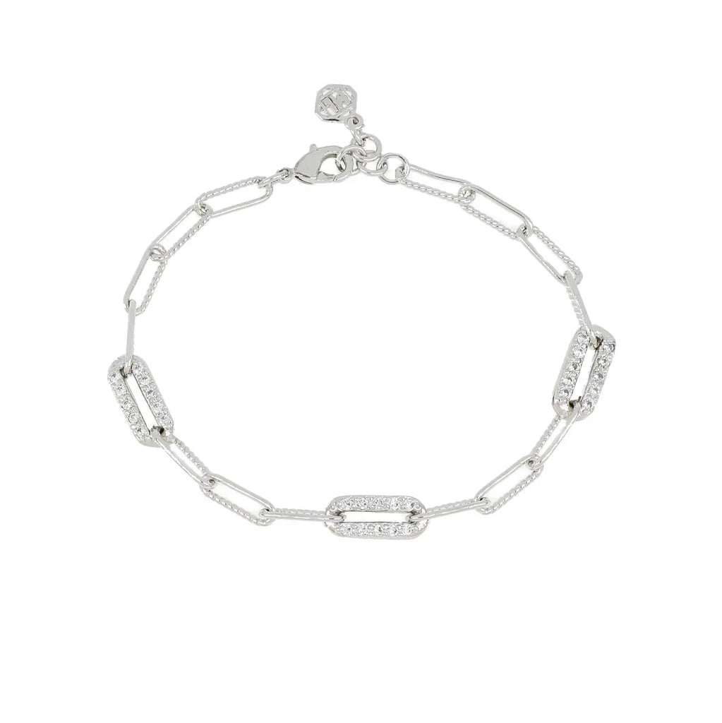 【HYERES LOR】25SS★ Nova 10K Pave Petite Station Bracelet HYERES LOR】25SS☆ Nova 10K Pave Petit Thread Bracelet