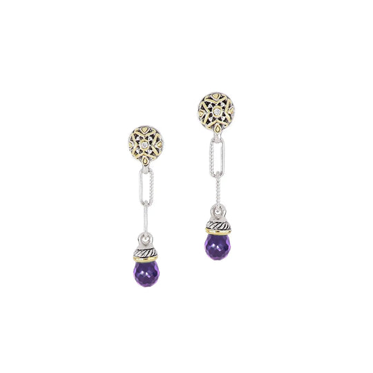 Diamante Briolette - Drop Earrings John Medeiros Jewelry Collections