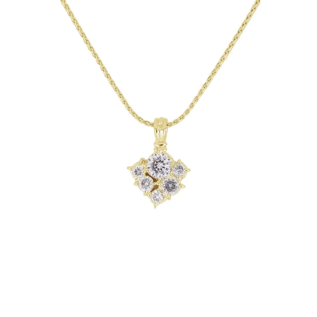 Diamante Cluster 104 - 6 Stone Pendant John Medeiros Jewelry Collections