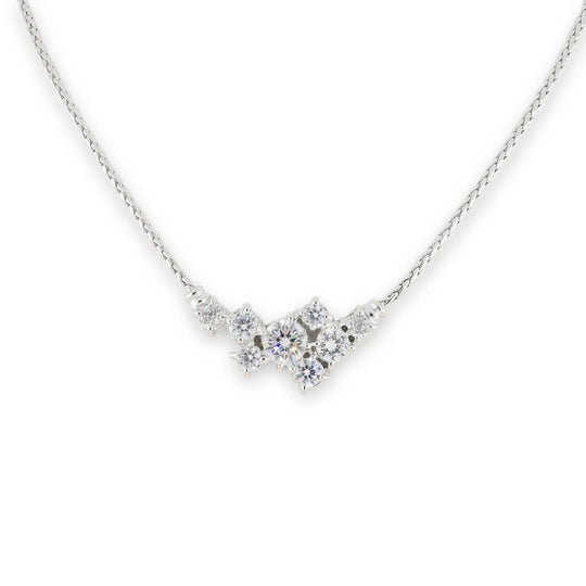 Diamante Cluster 104 - 8 Stone Necklace John Medeiros Jewelry Collections