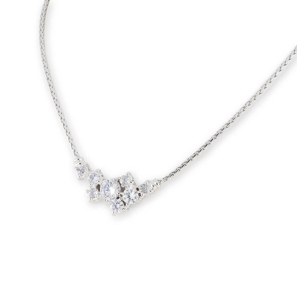 Diamante Cluster 104 - 8 Stone Necklace John Medeiros Jewelry Collections