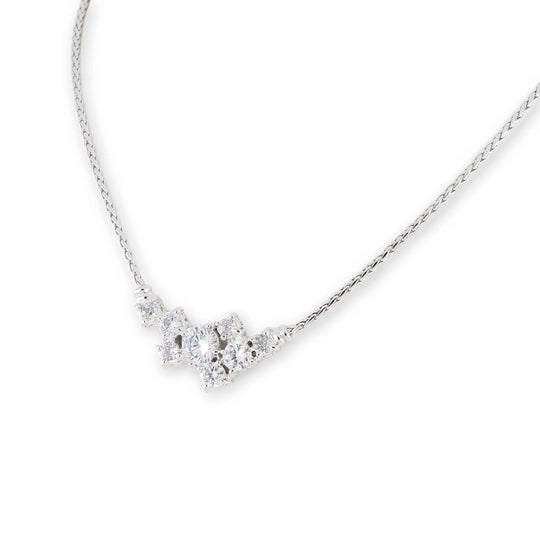 Diamante Cluster 104 - 8 Stone Necklace John Medeiros Jewelry Collections