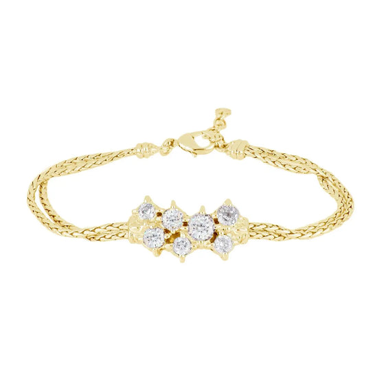 Diamante Cluster 104 - Double Strand Bracelet John Medeiros Jewelry Collections