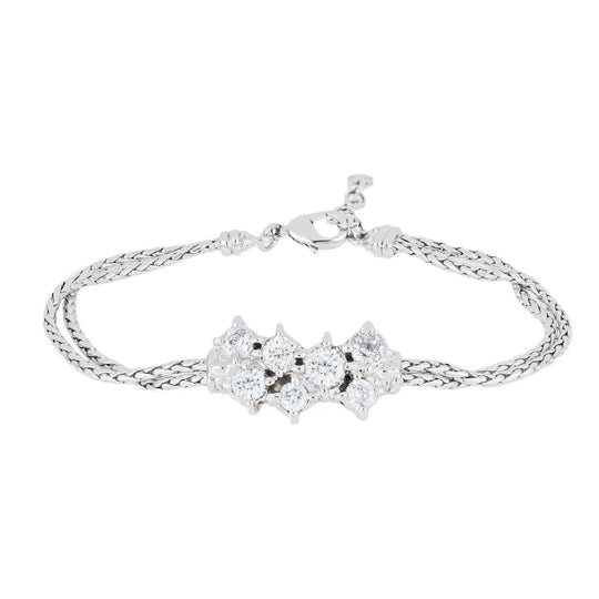 Diamante Cluster 104 - Double Strand Bracelet John Medeiros Jewelry Collections