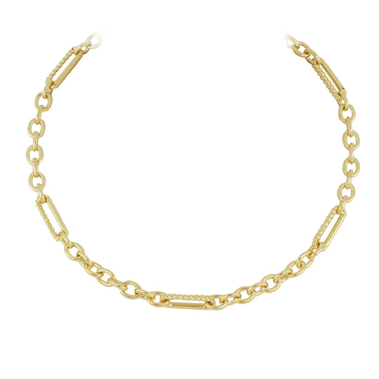 Diamante - JM Large & Small Links Necklace John Medeiros Jewelry Collections