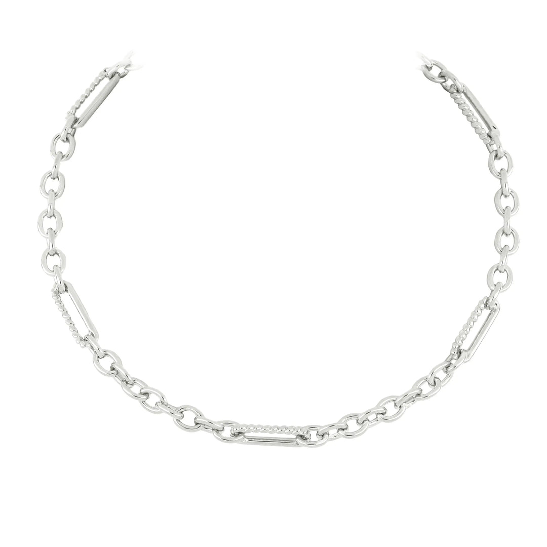 Diamante - JM Large & Small Links Necklace John Medeiros Jewelry Collections