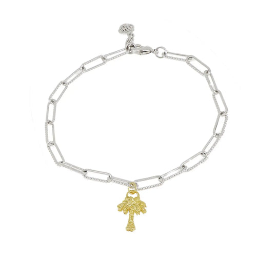 Diamante - Palm Tree Charm Bracelet John Medeiros Jewelry Collections