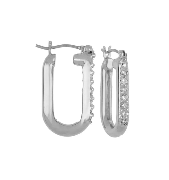 Diamante - Small Pavé Link Earrings John Medeiros Jewelry Collections