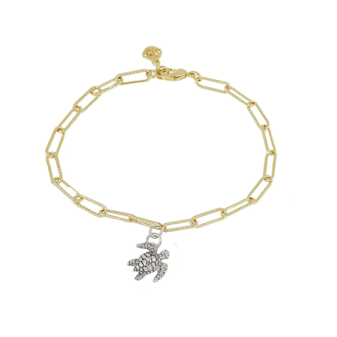 Diamante - Turtle Charm Bracelet John Medeiros Jewelry Collections