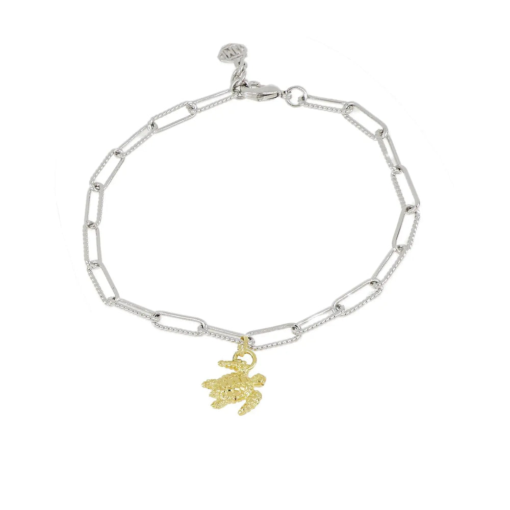 Diamante - Turtle Charm Bracelet John Medeiros Jewelry Collections