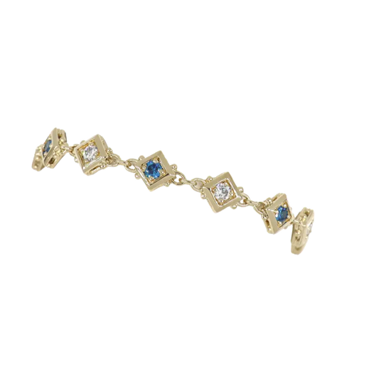 Gilded Collection 11 Stone Tennis Bracelet 7" John Medeiros Jewelry Collections