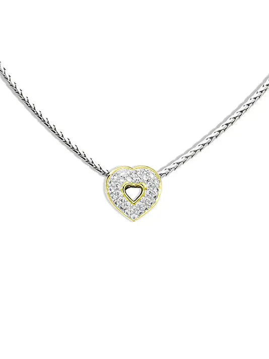 Heart Collection - Pavé Pendant with Chain John Medeiros Jewelry Collections
