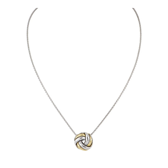 Infinity Love Knot Collection - Two-Tone Slider Necklace John Medeiros Jewelry Collections