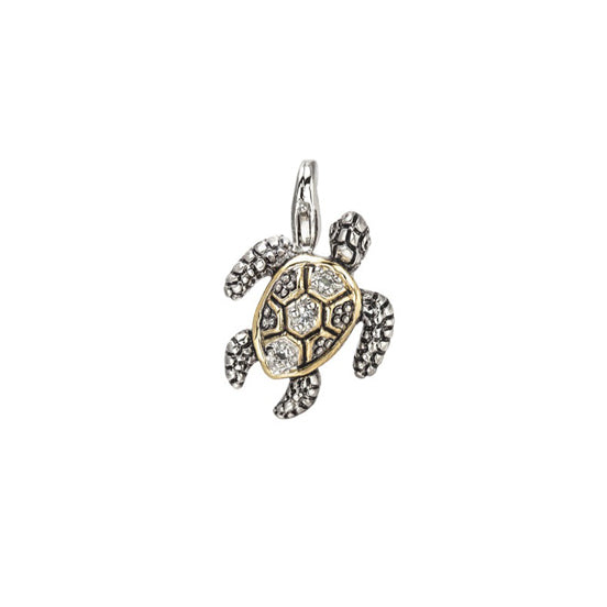 *Retired* Ocean Images Seaside Collection - Little Inspirations Turtle Clip Charm