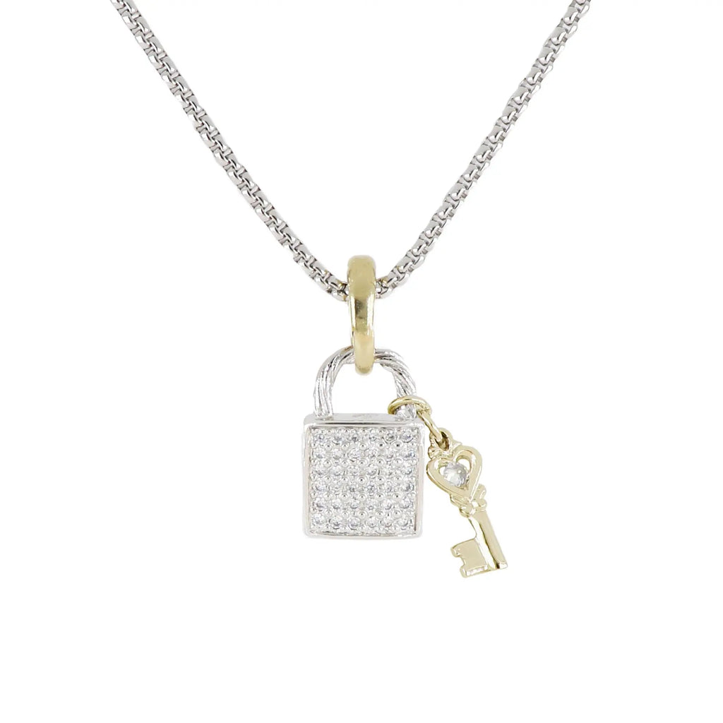 OHT NYC PADLOCK MIXED CHAIN ネックレス OHT NYC PADLOCK MIXED CHAIN ネックレス