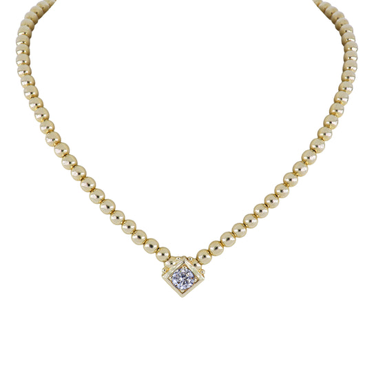 Beaded Collection Single Strand Necklace 16-18”