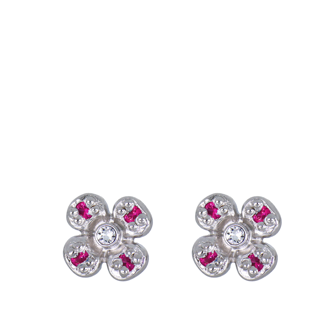 Novelão Collection Collection Multi Stone Flower Post Earrings John Medeiros Wholesale Partner