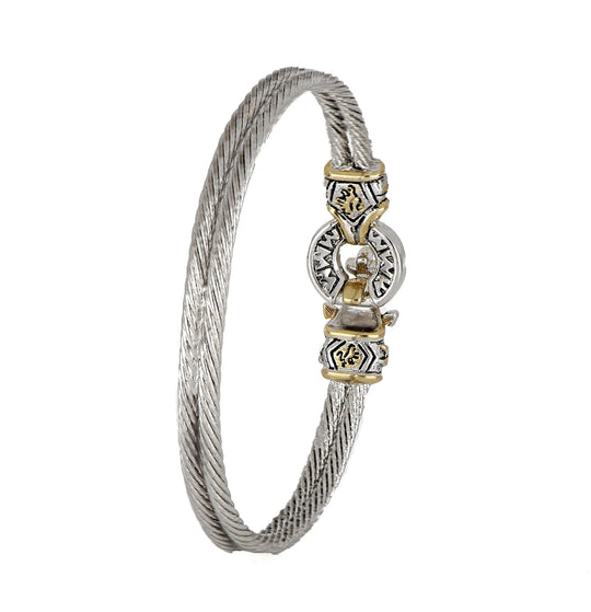 Ocean Images Collection - Sail Away Anchor Wire Bracelet John Medeiros Jewelry Collections