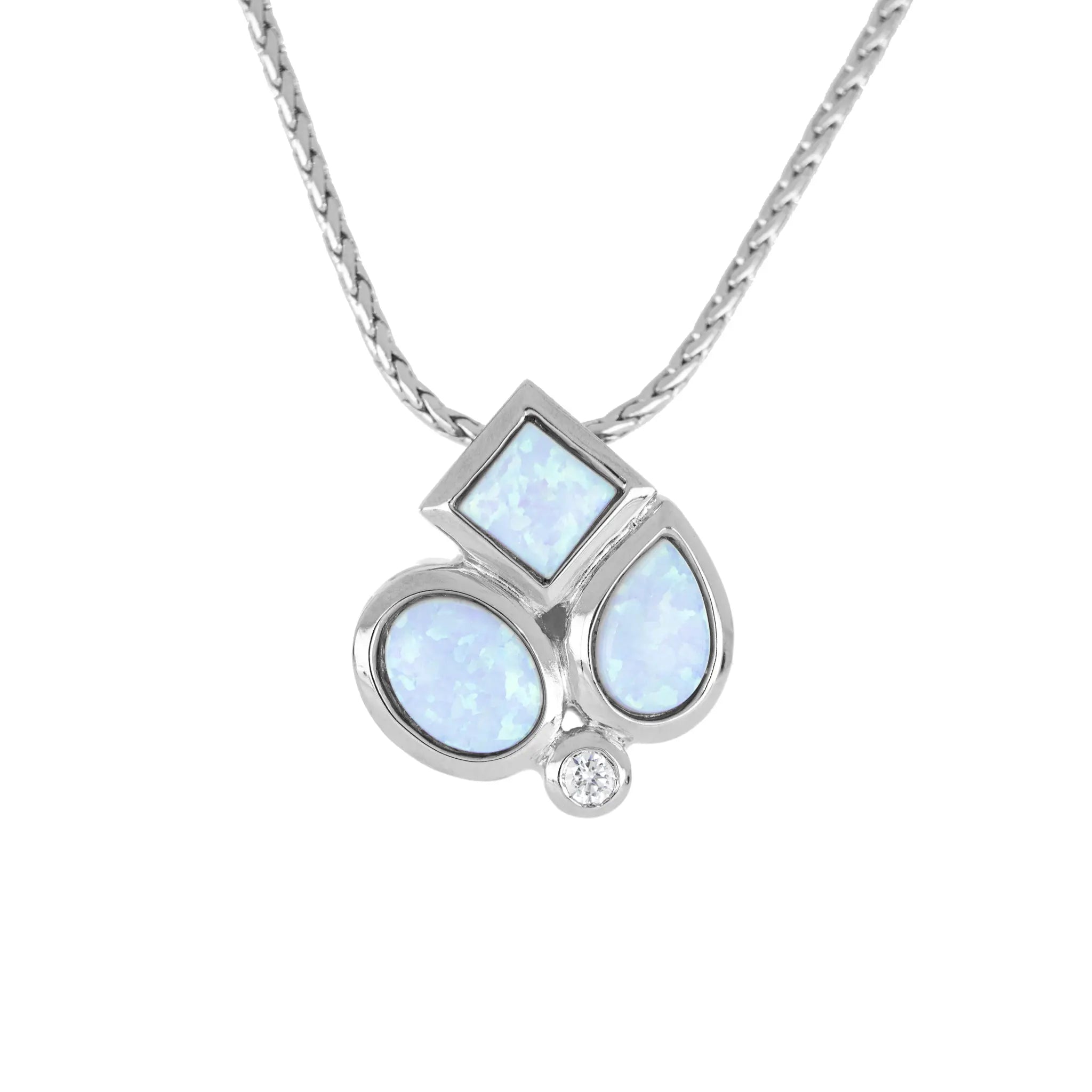 Opalas do Mar - Elegant Blue Opal Pendant Jewelry – John Medeiros