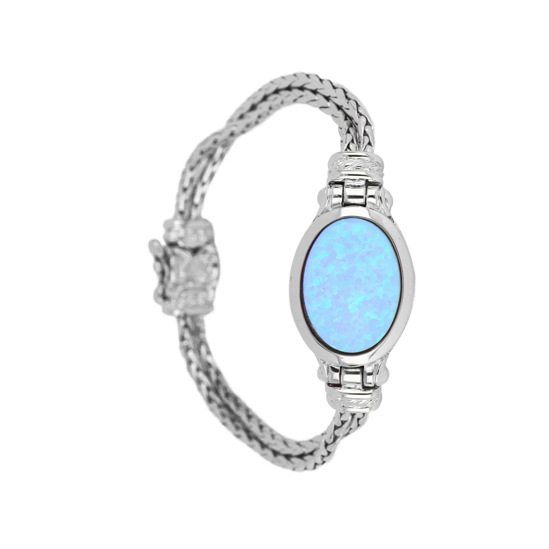 Opalas Do Mar Large Oval-Shaped Stone Bracelet