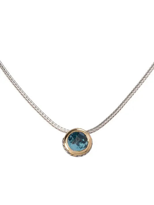 Oval Link Collection - Cubic Zirconia Solitaire Necklace John Medeiros Jewelry Collections