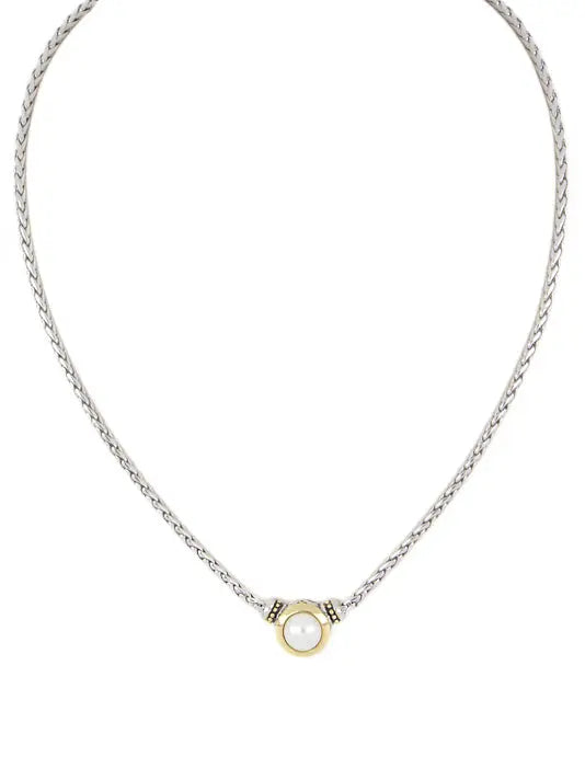 Pérola Collection - White Seashell Pearl Necklace John Medeiros Jewelry Collections