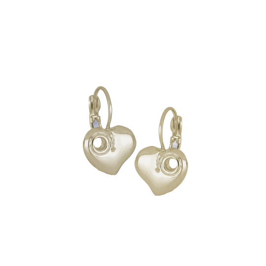 Puffed Heart French Wire Earring John Medeiros Jewelry Collections