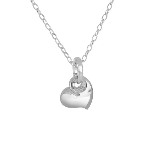 Puffed Heart Pendant Necklace 18-20” John Medeiros Jewelry Collections