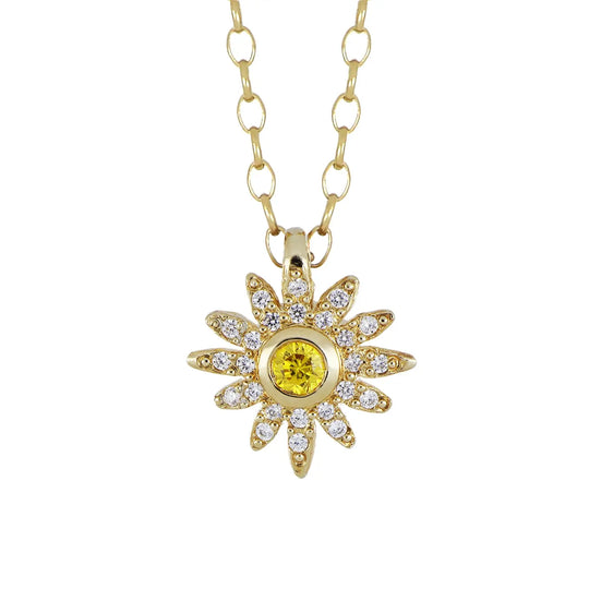 Sunshine CZ Yellow Necklace John Medeiros Jewelry Collections