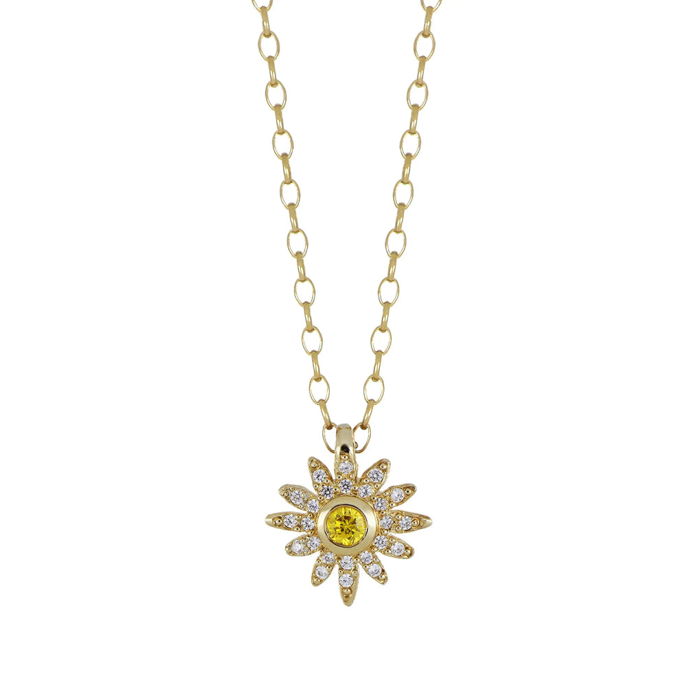Sunshine CZ Yellow Necklace John Medeiros Jewelry Collections