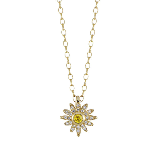 Sunshine CZ Yellow Necklace John Medeiros Jewelry Collections