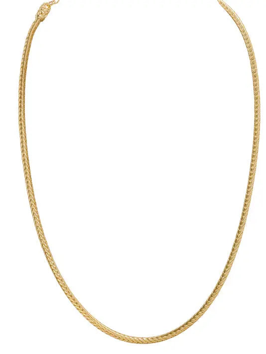 Thin Fox Tail Gold Chain John Medeiros Jewelry Collections