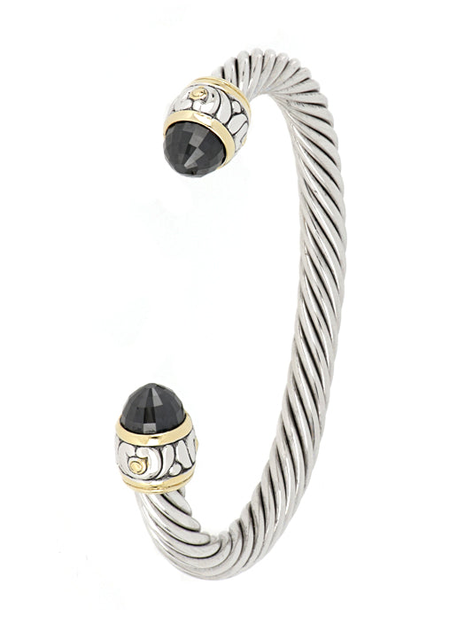 Nouveau Large Wire Cuff Bracelet - John Medeiros Jewelry Collections