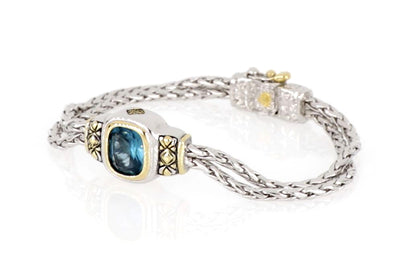 Nouveau Double Strand Oval Bracelet - John Medeiros Jewelry Collections