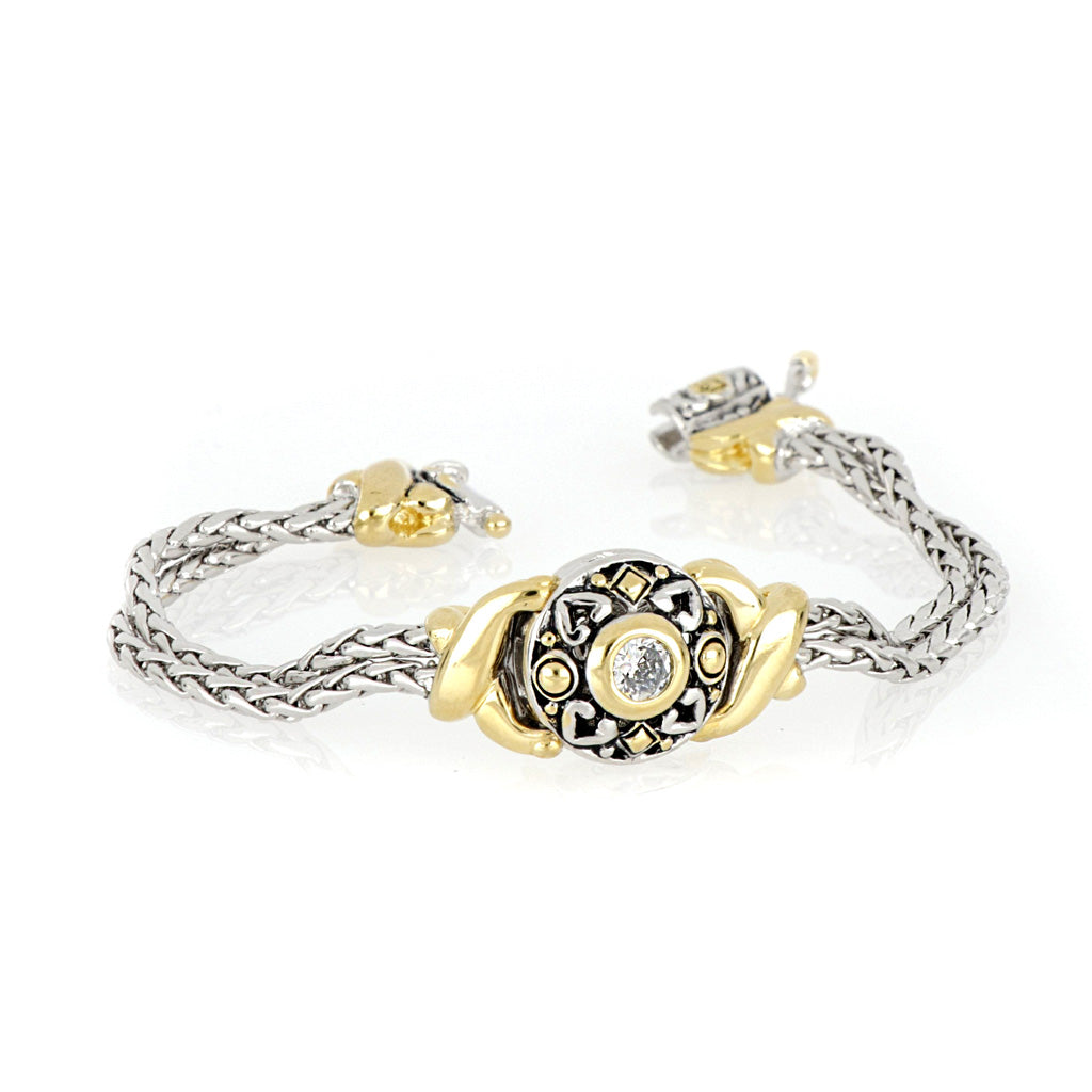 Antiqua Circle Bracelet