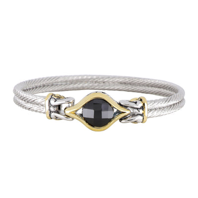 Oval Link Collection - Double Wire Bracelet