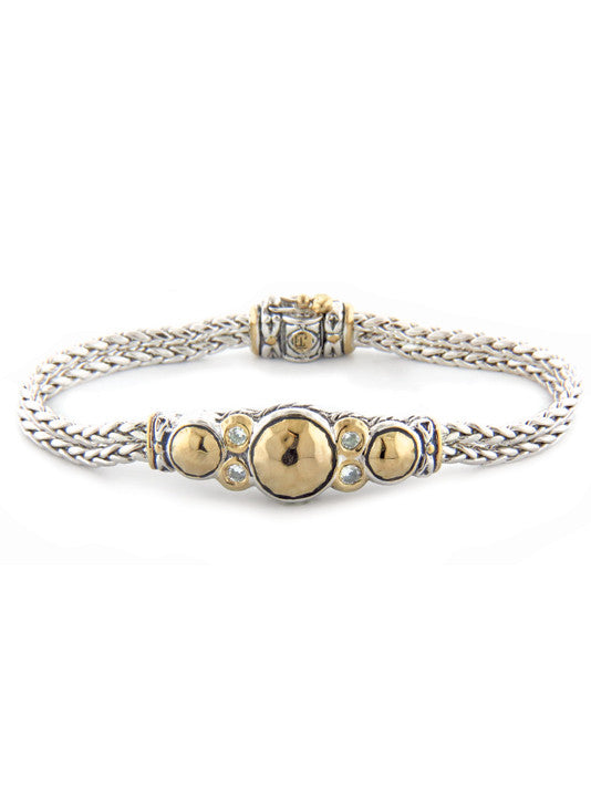 Nouveau Collection - Hammered Series Double Strand Bracelet